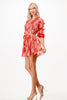 Orange Souffle Mini Dress- ONLY L