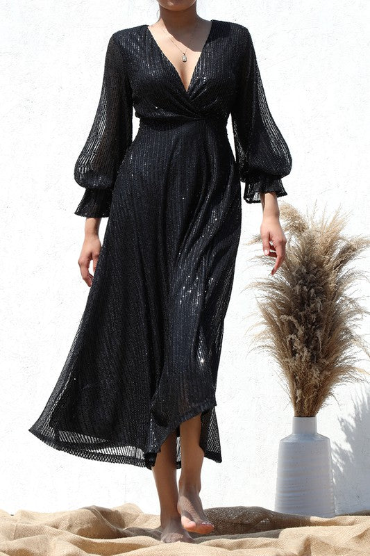 Raven's Eye Sequin Dress