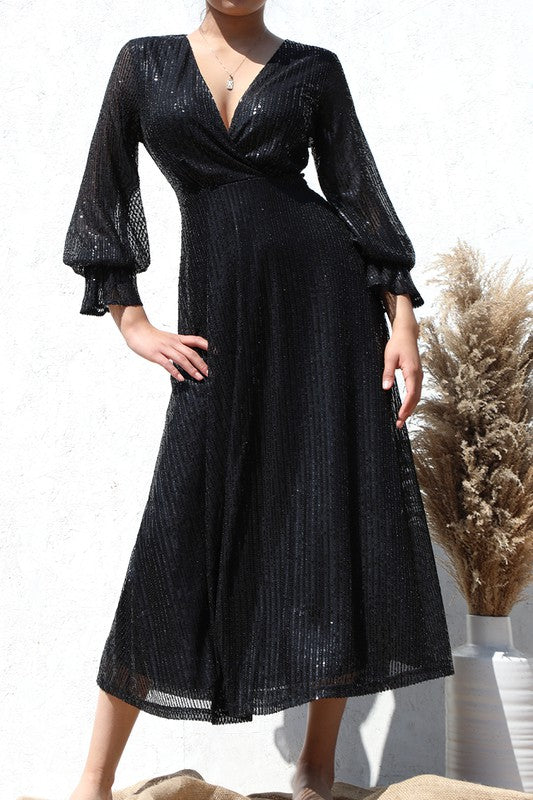 Raven's Eye Sequin Dress