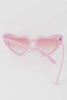Rhinestone Heart Shaped Sunglasses