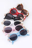Floral Bejeweled Sunglasses