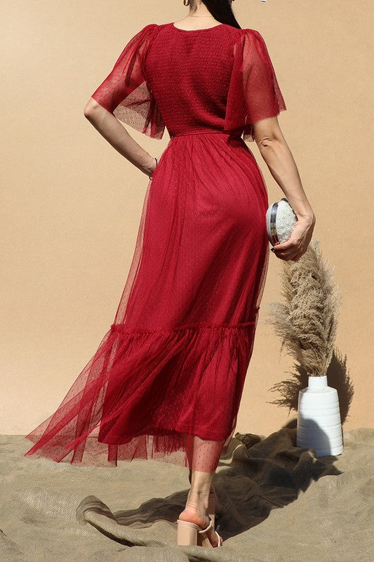 Crimson Cutie Dress