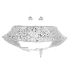 Disco Choker Set: Silver