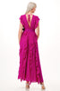 Fuchsia Abbey Maxi Dress