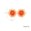 Peach Blossom Earrings