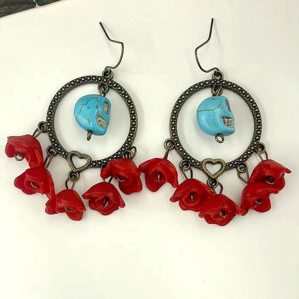 Dia Del La Muerte Earrings