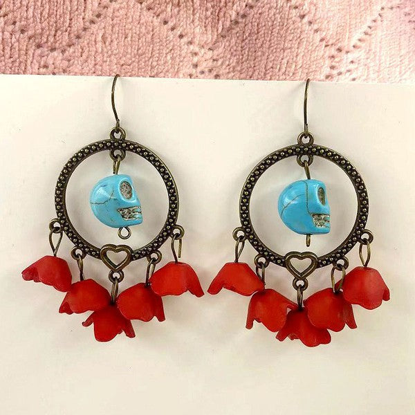 Dia Del La Muerte Earrings
