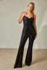 Velvet Sequin Rockstar Jumpsuit
