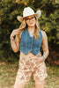 Vintage Western Denim Shorts
