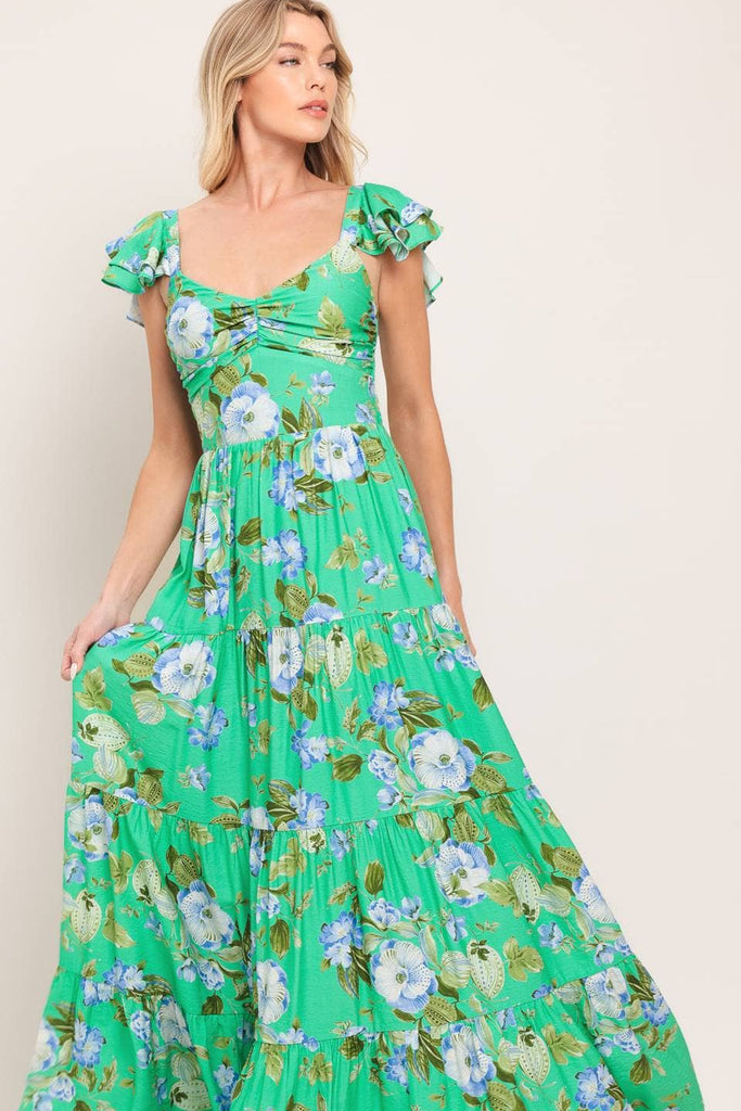 Aquamarine Dream Maxi Dress