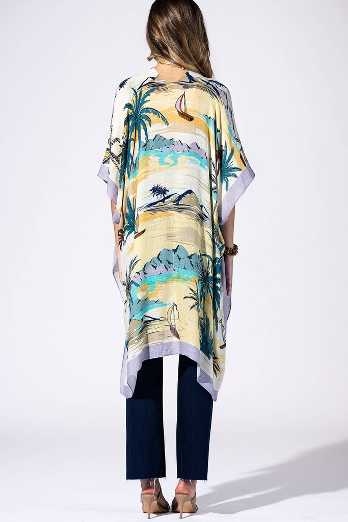Maui Palm Kimono