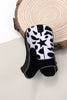 Cowboy Boot Hair Claw: Rawhide