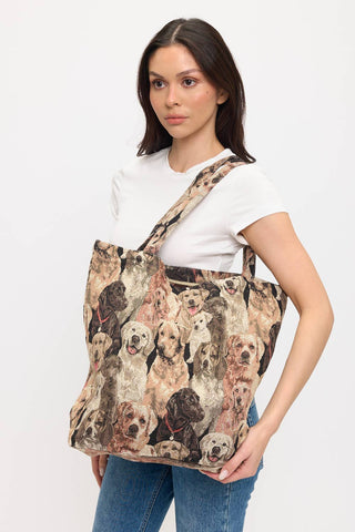 Cat Tapestry Tote Bag