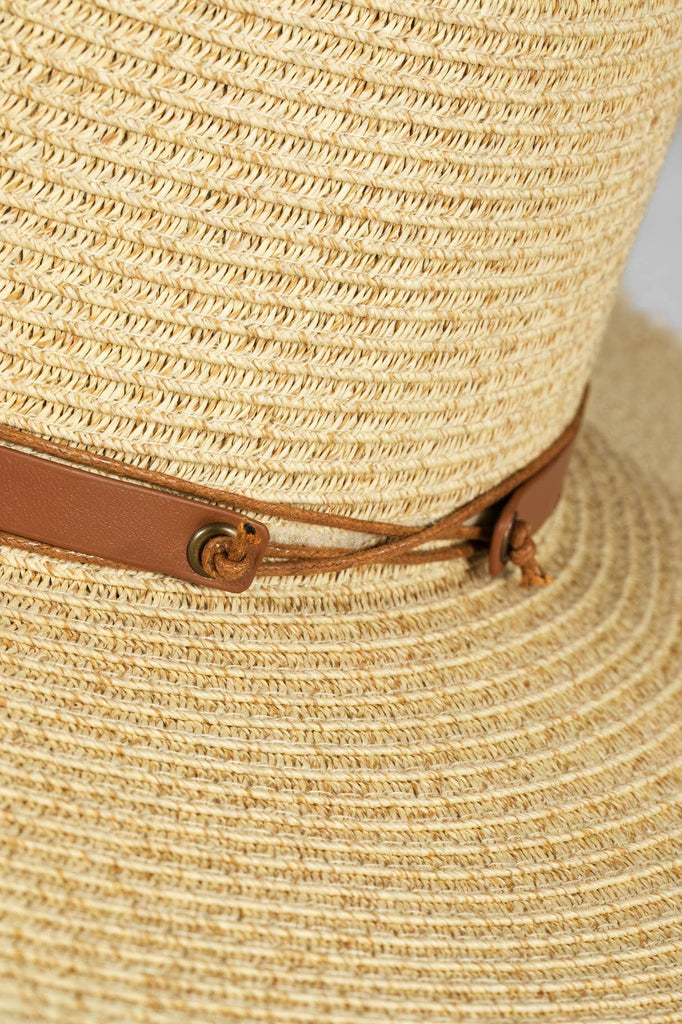 Wide Brim Sun Hat: NaturaL