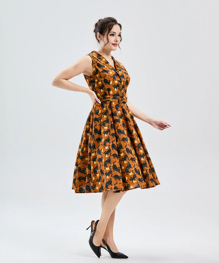 Purr and Purl Stitch Dress