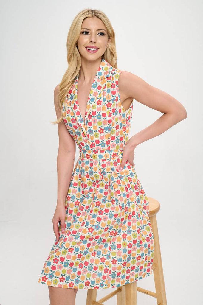 Dutch Delight Cotton Dress