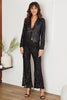 Sequin Cropped Blazer