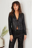 Sequin Cropped Blazer