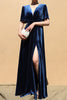 Midnight Blues Maxi Dress