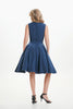 Classic Navy Swing Dress
