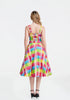 Rainbow Plaid Jubilee Dress
