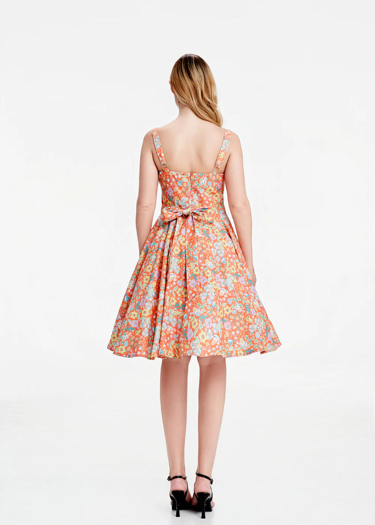 Whiskers and Wildflowers Dress