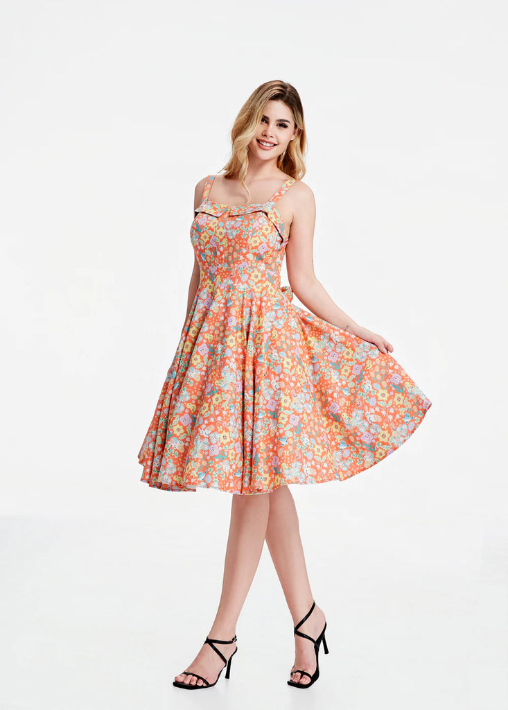 Whiskers and Wildflowers Dress