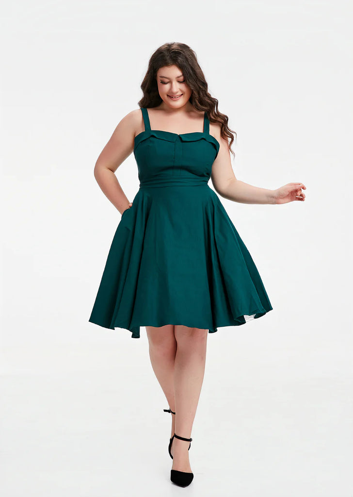 Deep Teal Appeal Dress