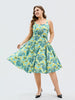 Sunlit Stingray Swing Dress