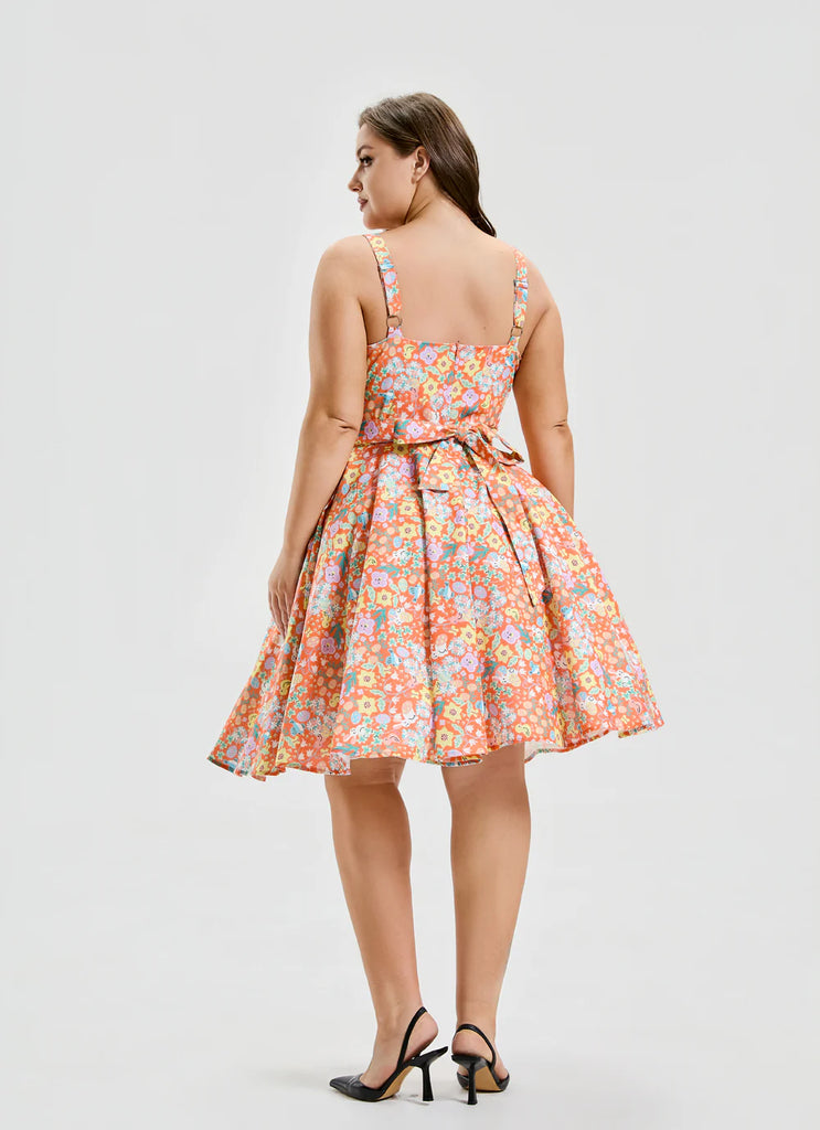 Whiskers and Wildflowers Dress