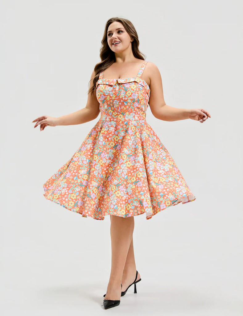 Whiskers and Wildflowers Dress