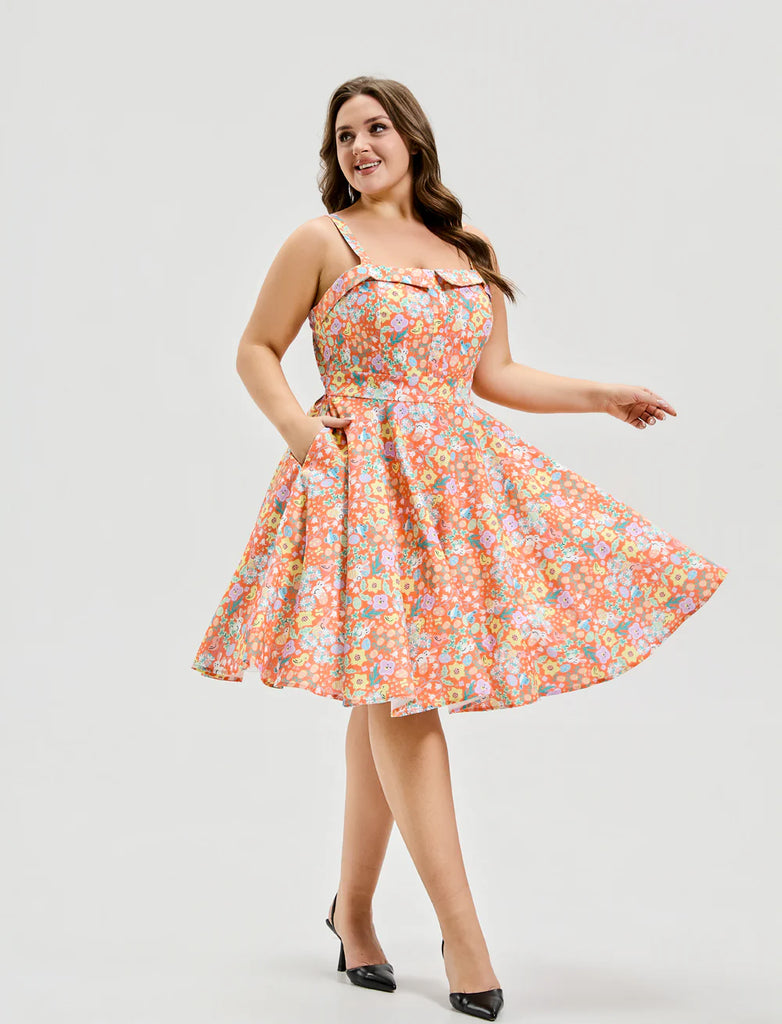 Whiskers and Wildflowers Dress