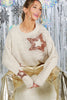 Star Sequin Soft Knit Sweater