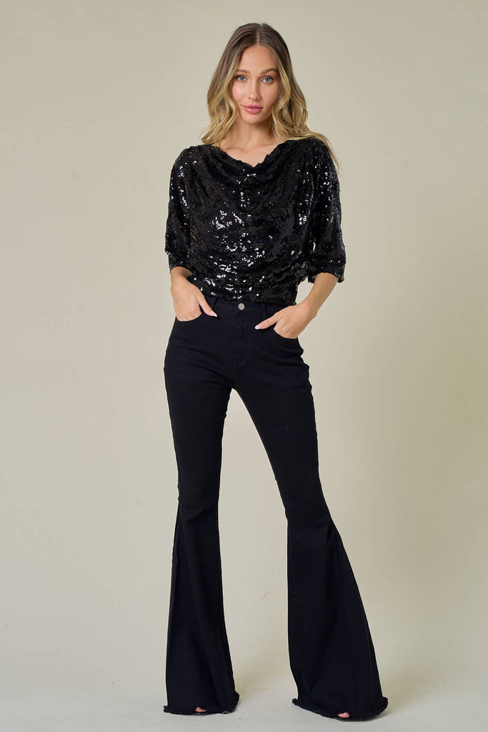 Glittery And Gorgeous Sequin Top