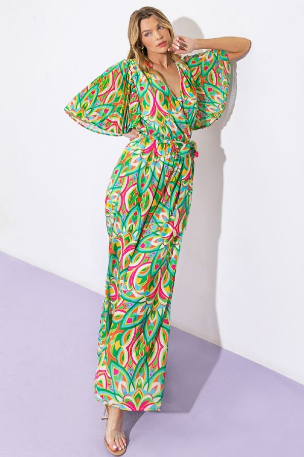 Pucci Peacock Jumpsuit- ONLY S