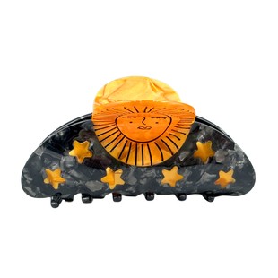 Sun and Stars Hair Clip