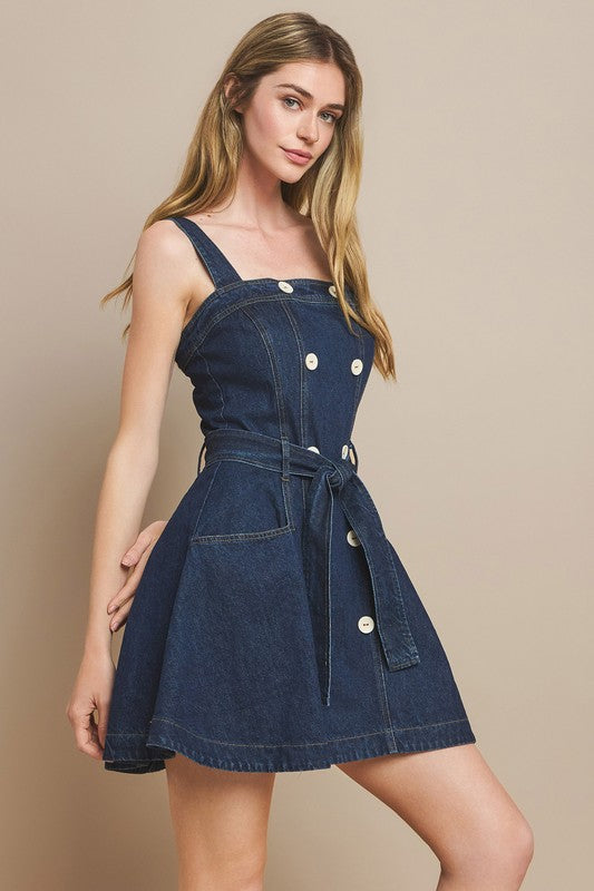 Denim Mini Jumper