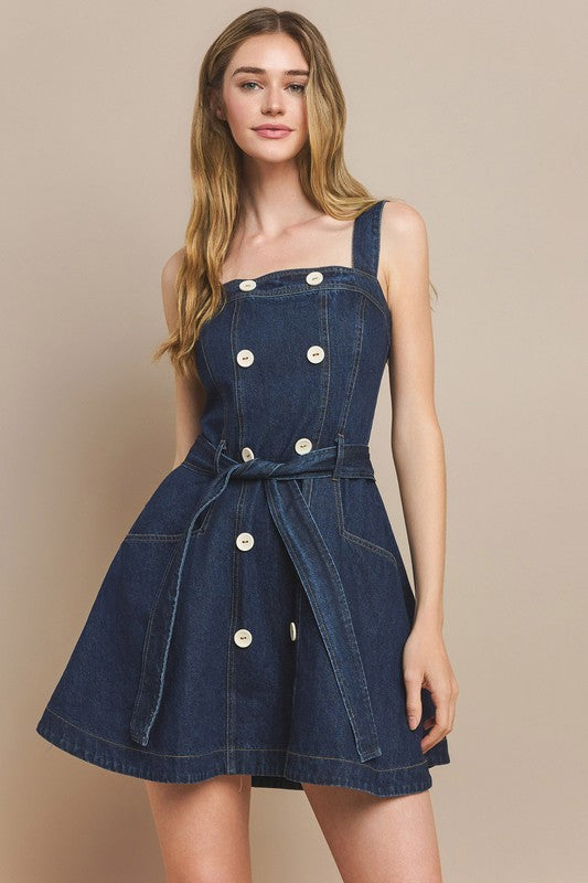 Denim Mini Jumper