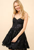 Corset Jaquard Mini Dress