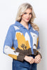 Western Movie Cardigan: Desert Travel