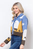 Western Movie Cardigan: Desert Travel