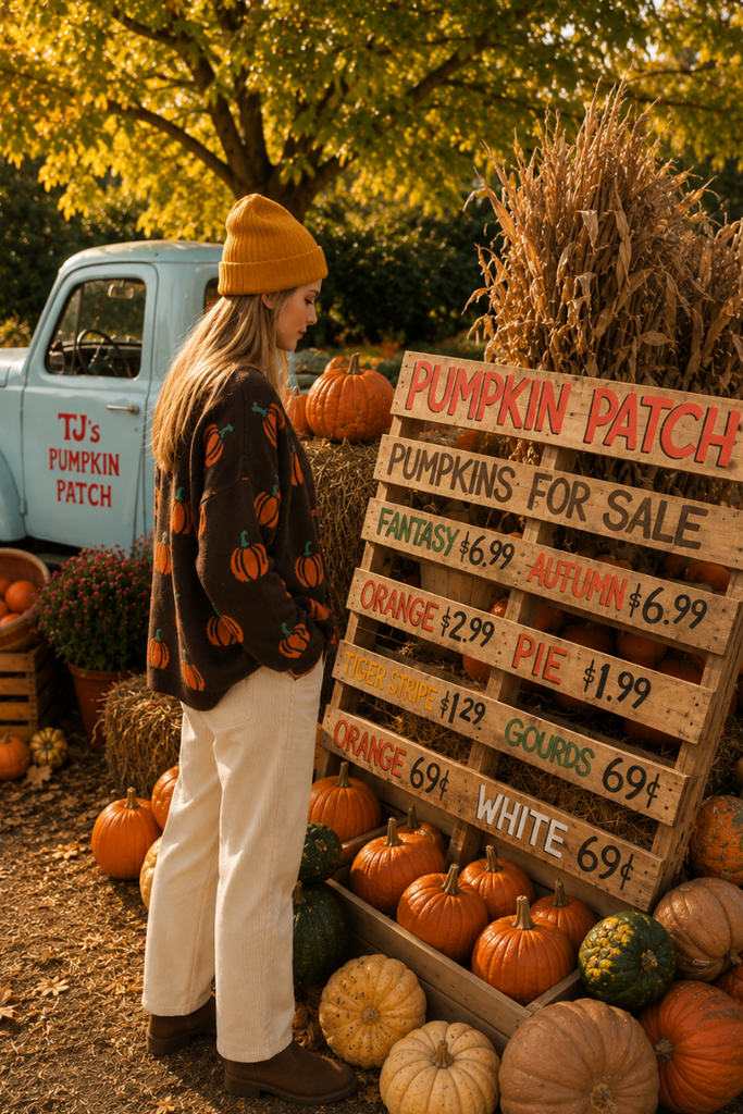 Pumpkin Spice Cardigan