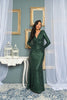 Emerald Dazzle Maxi Dress