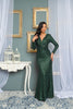 Emerald Dazzle Maxi Dress