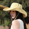 Gingham Fishing Hat: Yellow