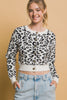 Snow Leopard Cardigan