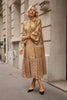Gilded Goddess Flowy Dress