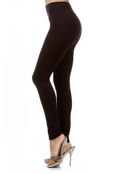 Hi Waisted Fleece Lined Leggings