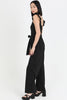 Top Notch Jumpsuit: Black