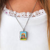 Book Locket Necklace - Little House on the Prairie: Stainless Steel